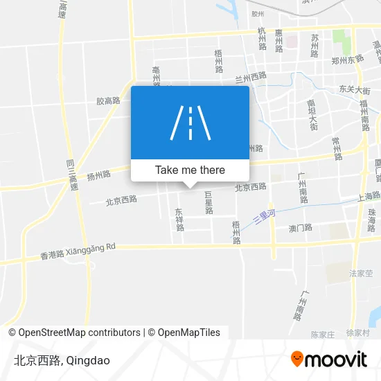 北京西路 map