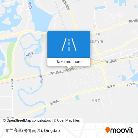 青兰高速(济青南线) map