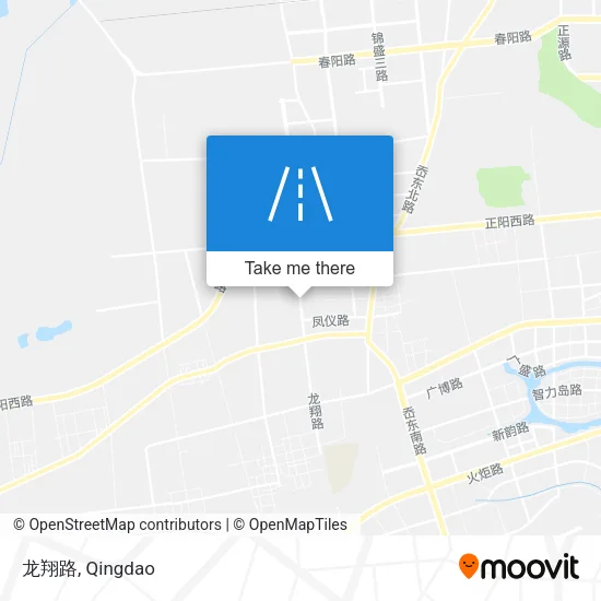 龙翔路 map