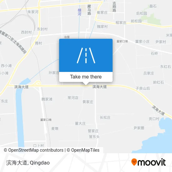 滨海大道 map
