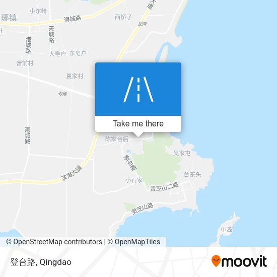 登台路 map