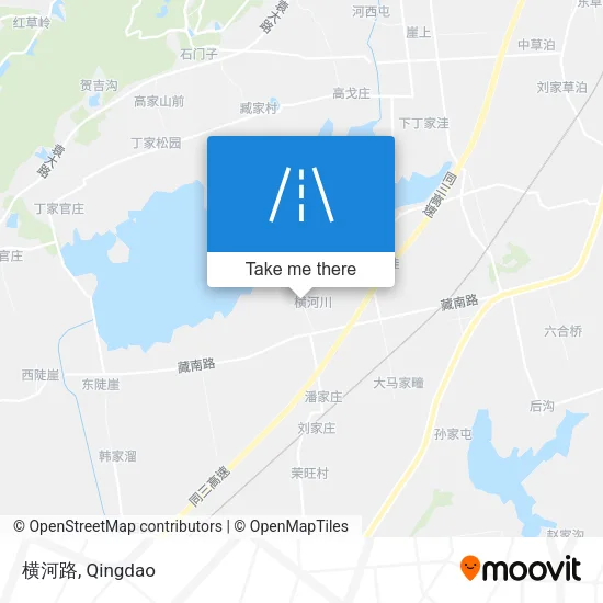 横河路 map