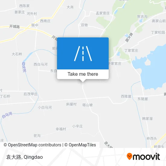 袁大路 map
