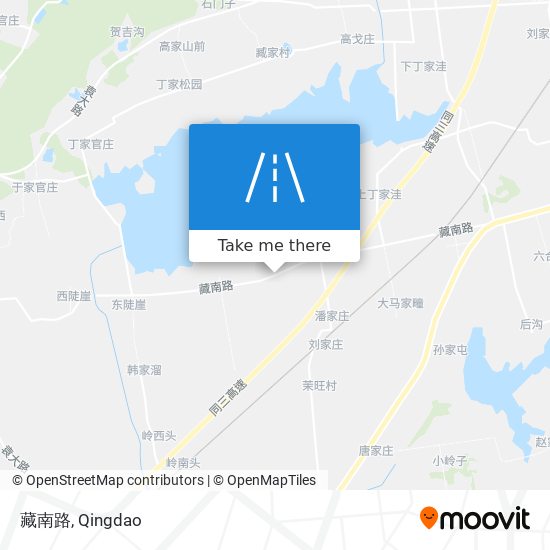 藏南路 map