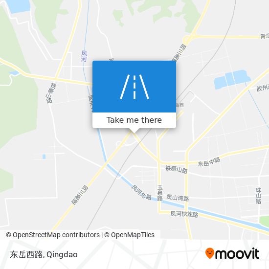 东岳西路 map