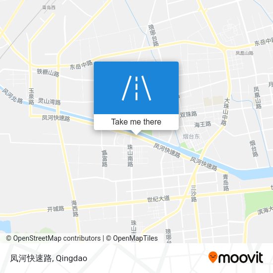 凤河快速路 map