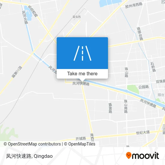 凤河快速路 map
