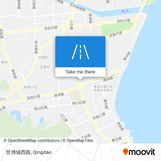 世博城西路 map