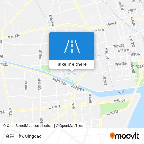 台兴一路 map