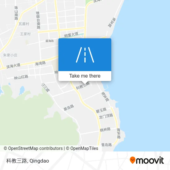 科教三路 map