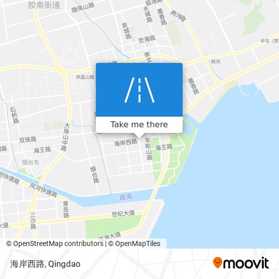 海岸西路 map