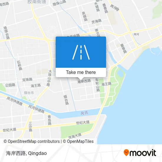海岸西路 map