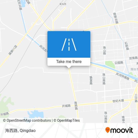 海西路 map