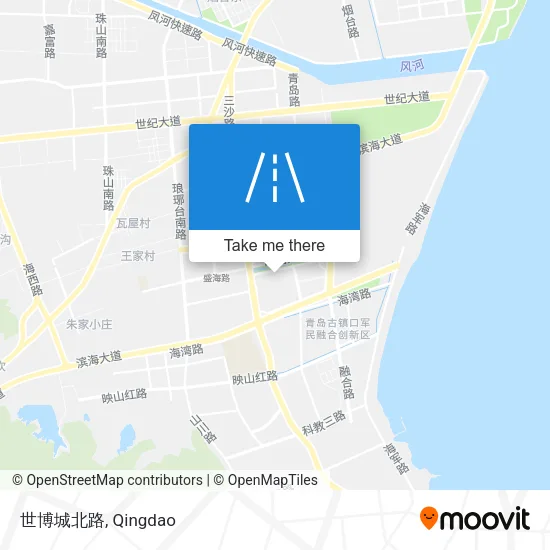 世博城北路 map