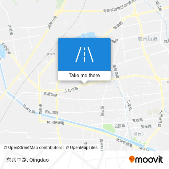 东岳中路 map