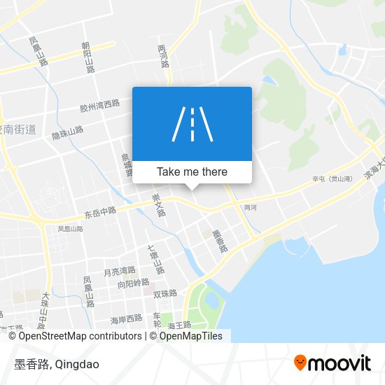 墨香路 map