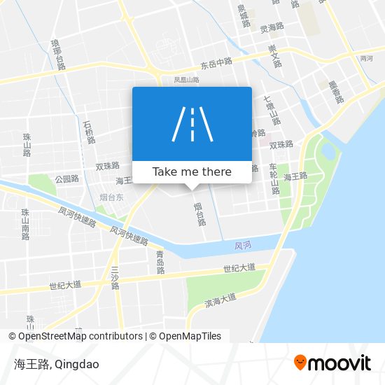海王路 map