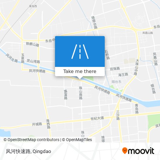 风河快速路 map