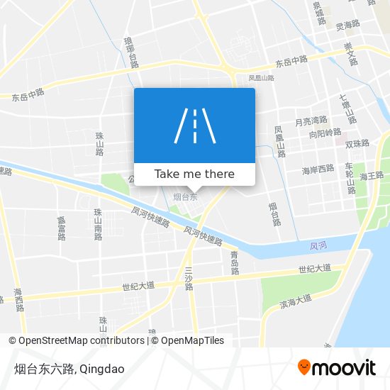 烟台东六路 map