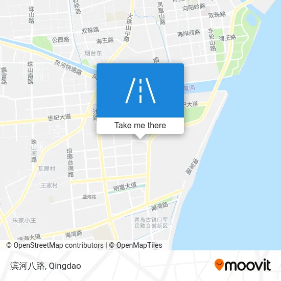 滨河八路 map