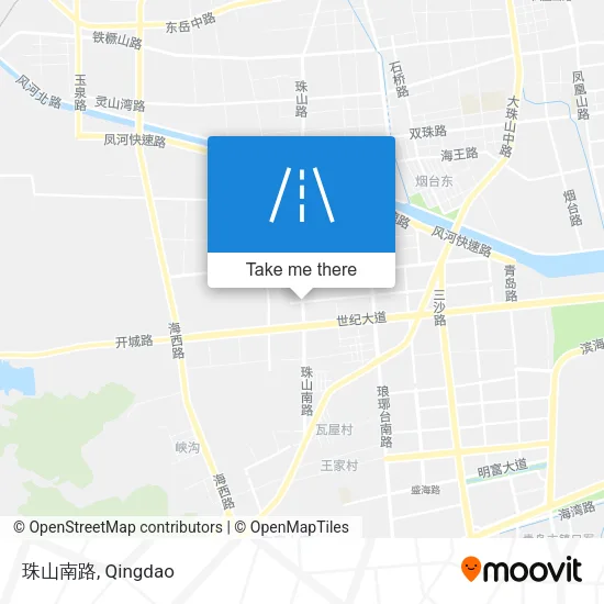 珠山南路 map