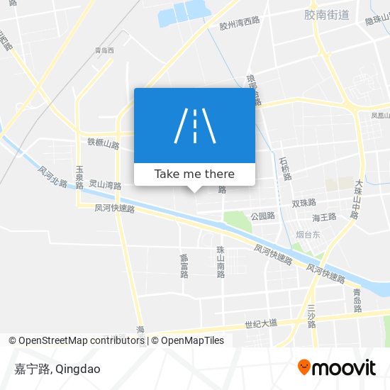 嘉宁路 map