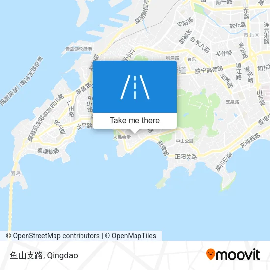 鱼山支路 map