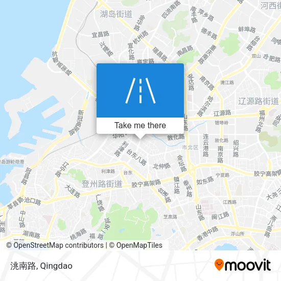 洮南路 map
