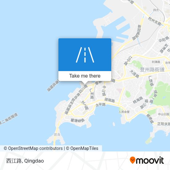 西江路 map