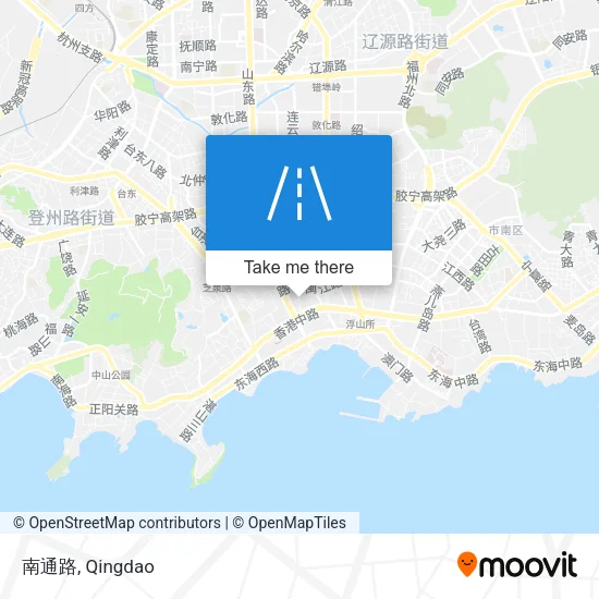 南通路 map