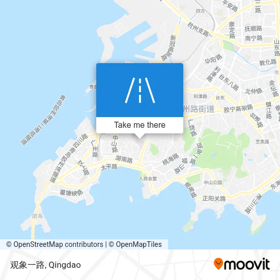 观象一路 map