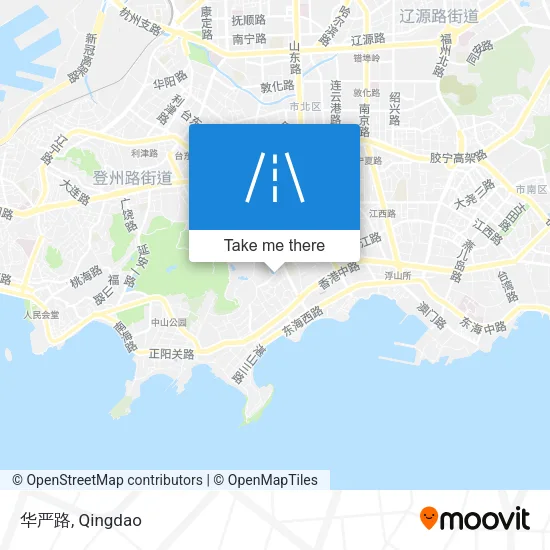 华严路 map
