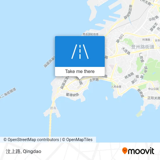 汶上路 map
