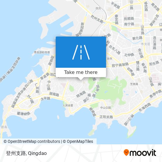 登州支路 map