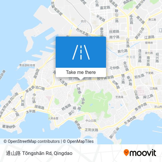 通山路 Tōngshān Rd map