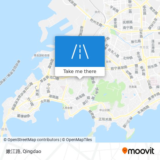 嫩江路 map