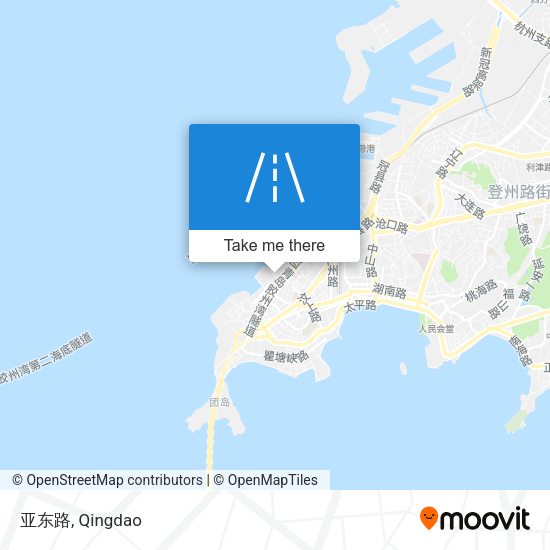 亚东路 map