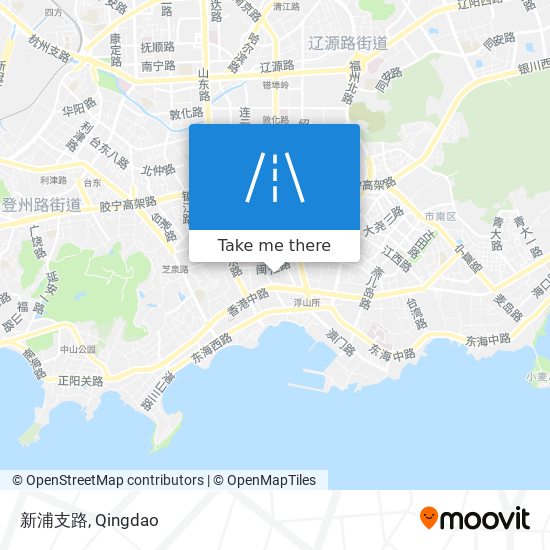 新浦支路 map