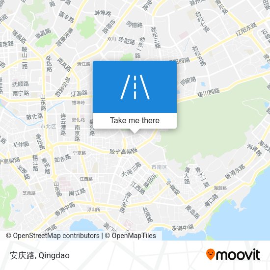 安庆路 map
