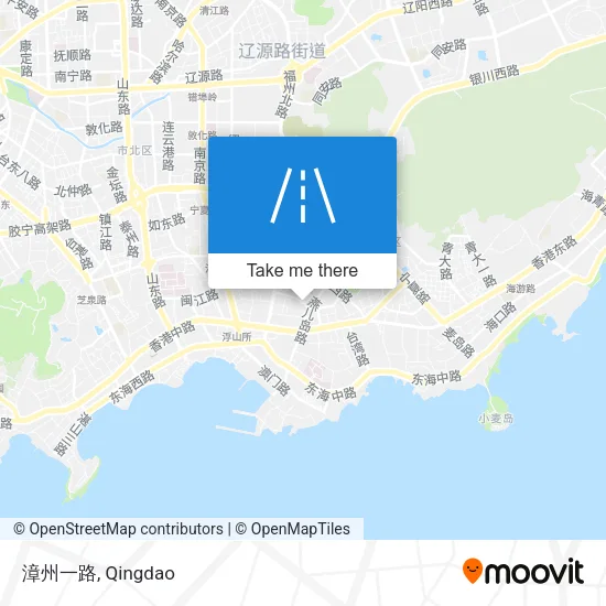 漳州一路 map