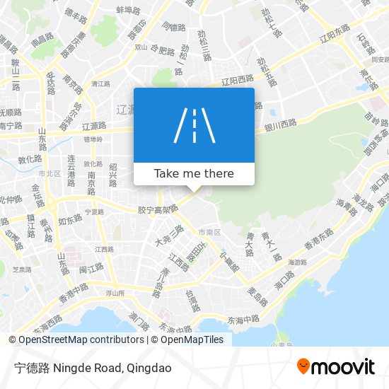 宁德路 Ningde Road map