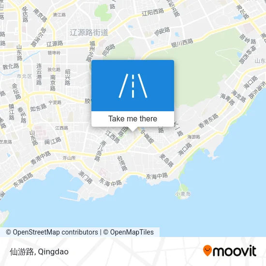 仙游路 map