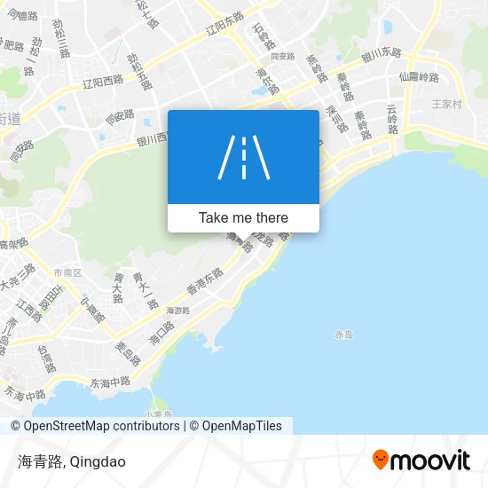海青路 map