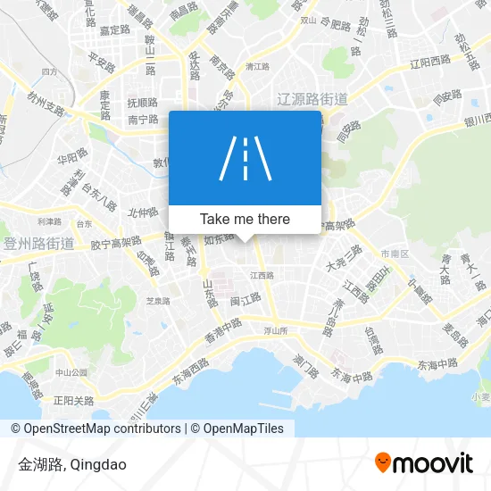 金湖路 map