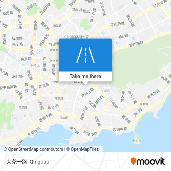 大尧一路 map