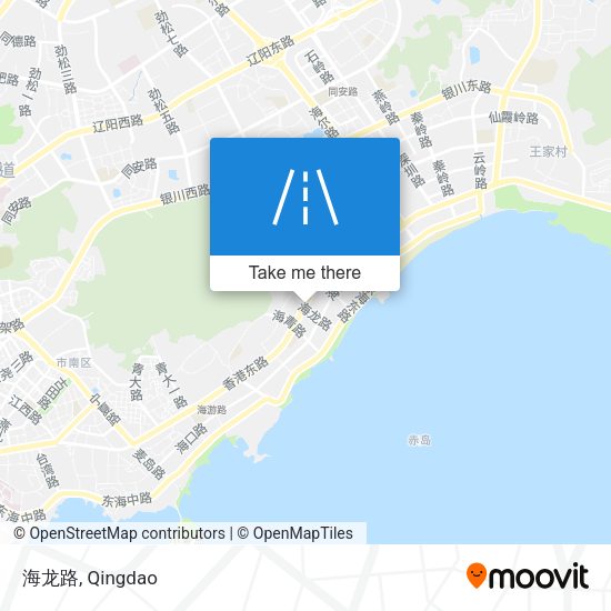 海龙路 map