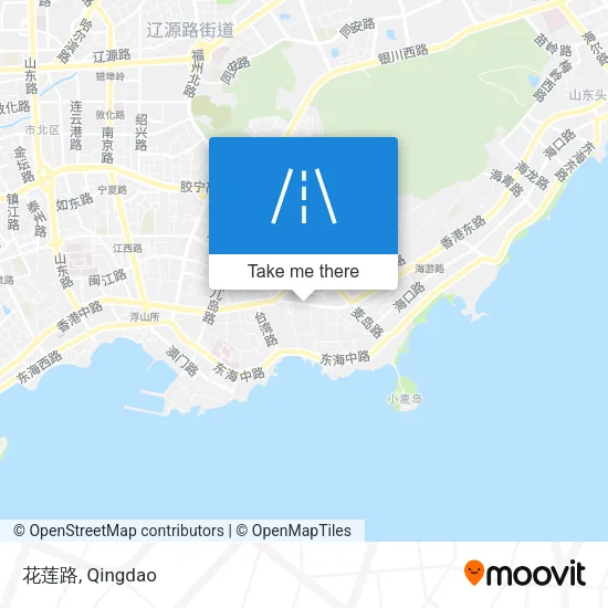 花莲路 map