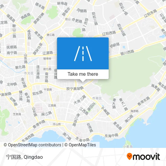 宁国路 map