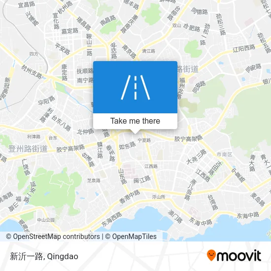新沂一路 map