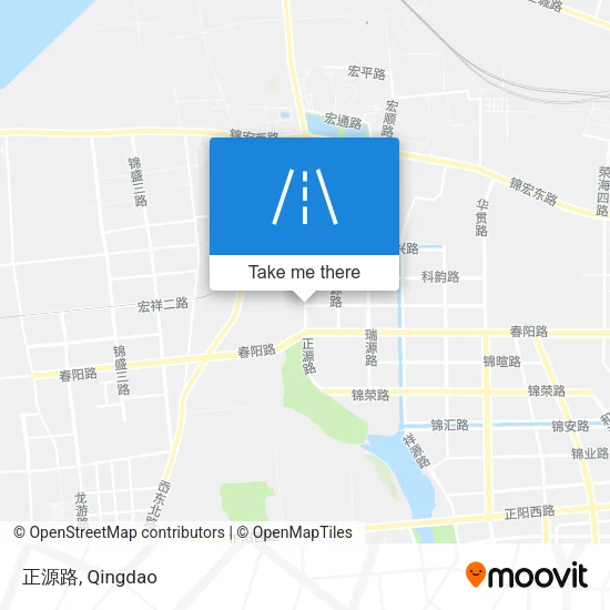 正源路 map